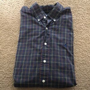 Long sleeve button polo